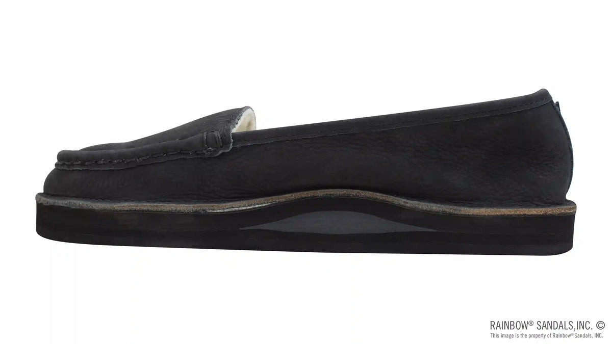 Comfort Classics - Premier Leather Loafer with Fleece Lining