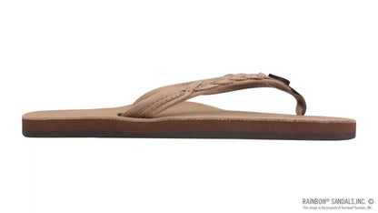 The Madison – Single Layer Arch Support with a  Braid on a 1/2" Narrow Rolled Strap