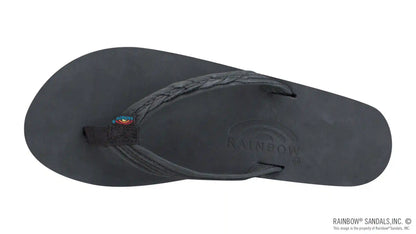 The Madison – Single Layer Arch Support with a  Braid on a 1/2" Narrow Rolled Strap