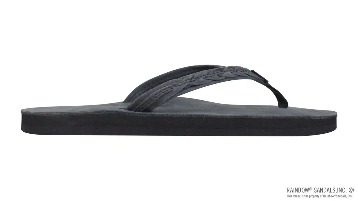 The Madison – Single Layer Arch Support with a  Braid on a 1/2" Narrow Rolled Strap