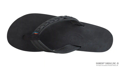 The Madison - Single Layer Arch Support with a Braid on a 3/4" Medium Rolled Strap