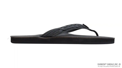 The Madison - Single Layer Arch Support with a Braid on a 3/4" Medium Rolled Strap