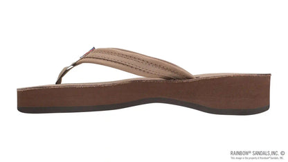Madison Four Layer Wedge with a 3/4" Medium Braided Strap
