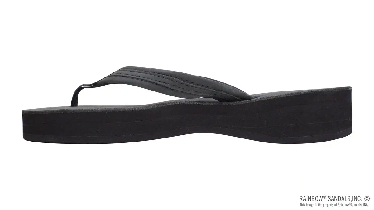 Madison Four Layer Wedge with a 3/4" Medium Braided Strap