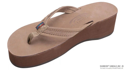 Madison Six Layer Wedge with a 3/4" Medium Braided Strap