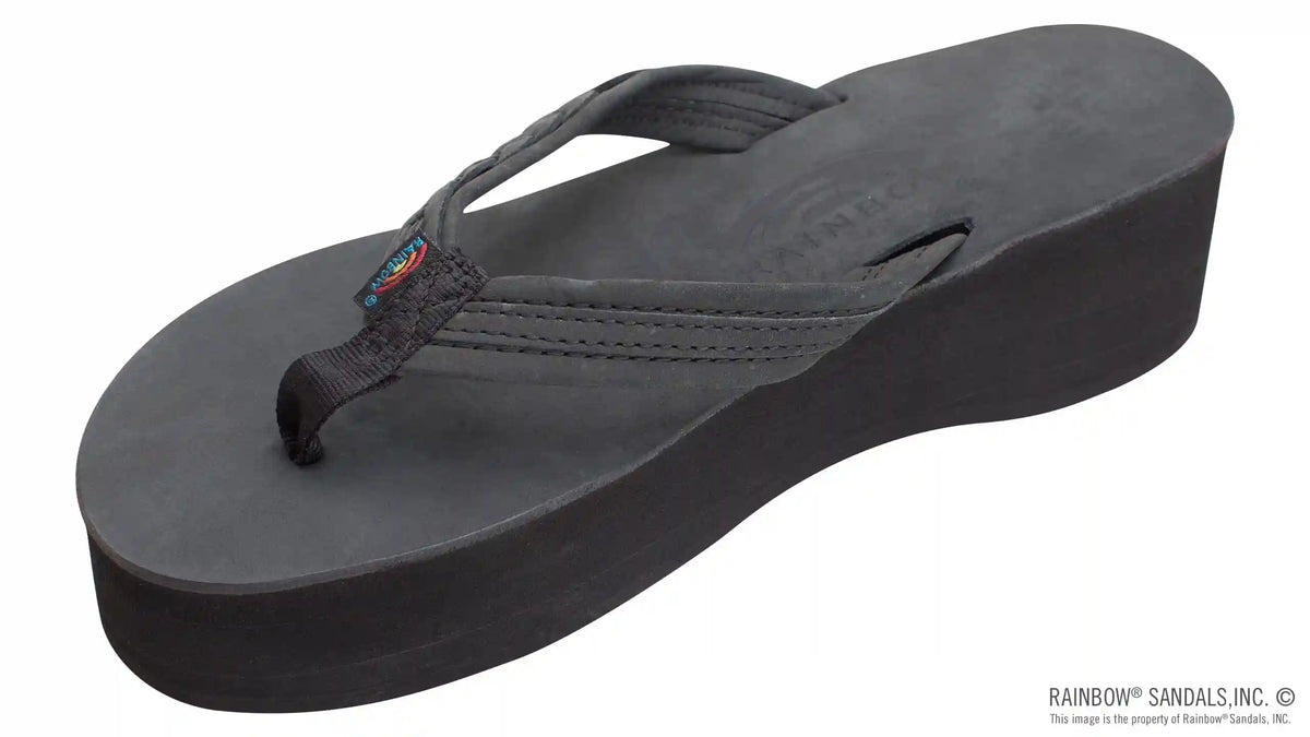Madison Six Layer Wedge with a 3/4" Medium Braided Strap