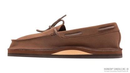 Women's Single Layer Milled Leather Mocca Loaf