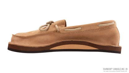 Women's Single Layer Milled Leather Mocca Loaf