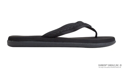 The Paisley – Ladies Soft Top Rubber with a 3/4" Nylon Flirty Braidy Strap