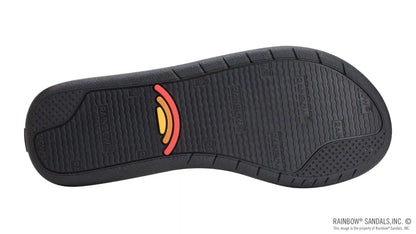 The Paisley – Ladies Soft Top Rubber with a 3/4" Nylon Flirty Braidy Strap