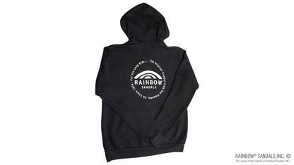 Unisex Sweatshirt with Circle Logo on Front and Back
