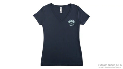 Ladies' V-Neck T-Shirt 50 Year Anniversary