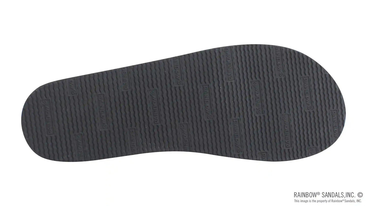 The Willow – Double Layer Arch Support Premier Leather with Inset Double Braided 3/4” Medium Strap