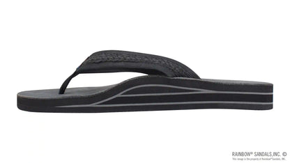 The Willow – Double Layer Arch Support Premier Leather with Inset Double Braided 3/4” Medium Strap